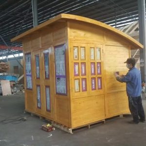 kioscos de madera prefabricado